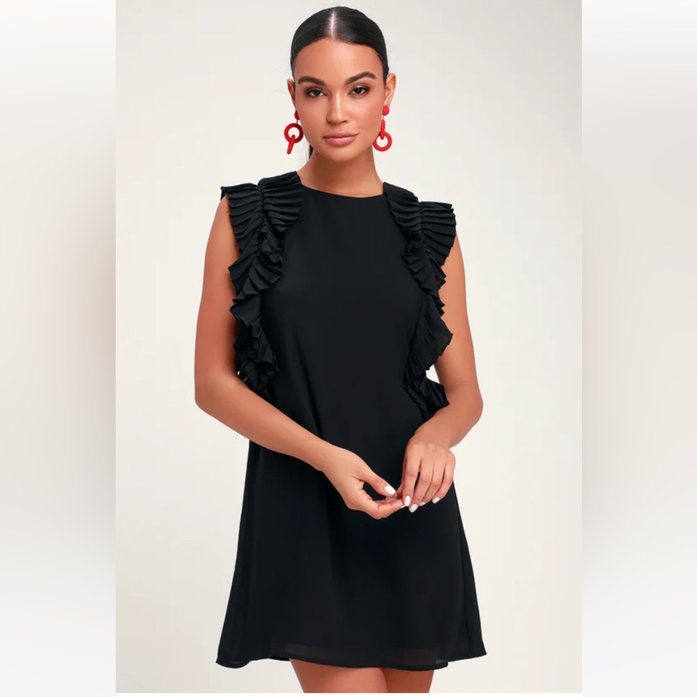 Lulus Black Mini Dress Size XS